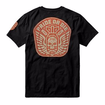 PRiDEorDiE dropping bombs T-Shirt -black